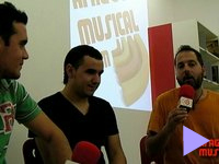 ARAGÓN MUSICAL TV: Cinco minutos con... SINESTÉTICA. Por David Chapín y Sergio Falces.