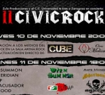 II CIVICROCK, FESTIVAL MUSICAL ARAGONÉS