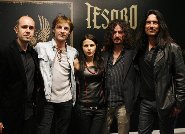 En la foto, Antonio Sanz (CAI), Gonzalo Valdivia, Jose Girl, Pedro Andreu y Joaquín Cardiel