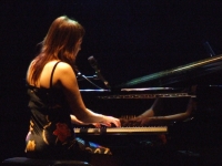 María José Hernández en el piano