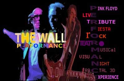 Cartel del espactáculo THE WALL PERFORMANCE