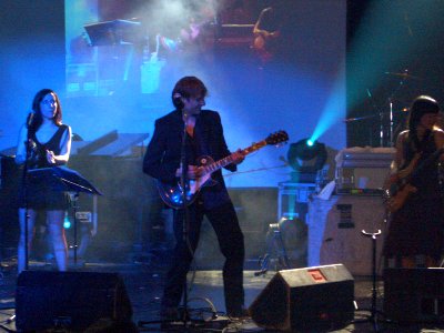 Imagen tomada durante la The Wall Performance de Barcelona
