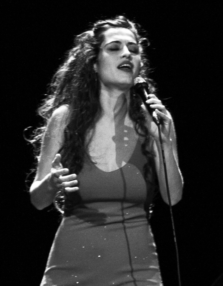 Silvia Pérez Cruz el 9 de noviembre de 2017 en el Teatro Principal. Por Ángel Burbano