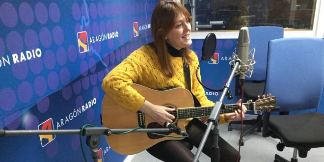 María José Hernández durante su intervención en Aragón Musical En Vivo #13