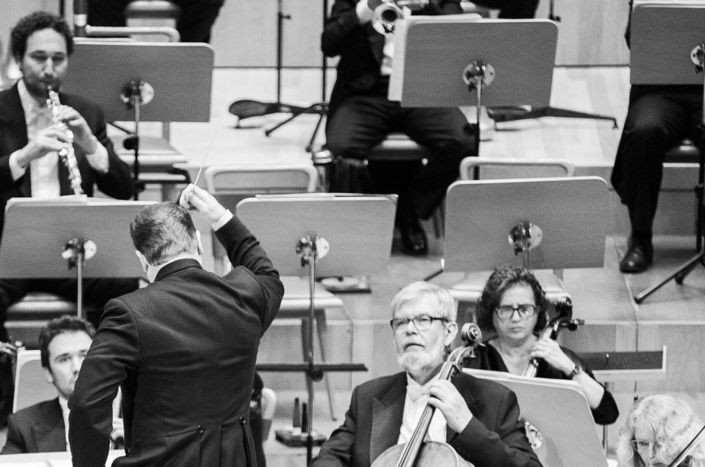 Plácido Domingo en la Sala Mozart el 22 de mayo de 2018 - Foto de Ángel Burbano