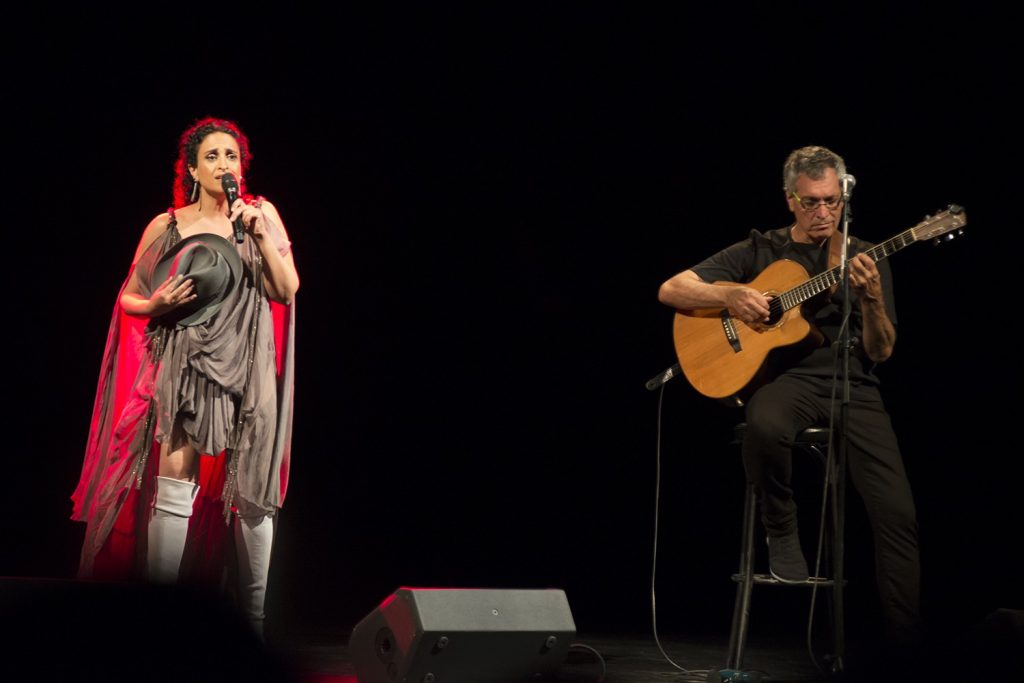 NOA, el 7 de junio de 2018 en el Teatro Principal de Zaragoza. Foto, Sonia Lapena