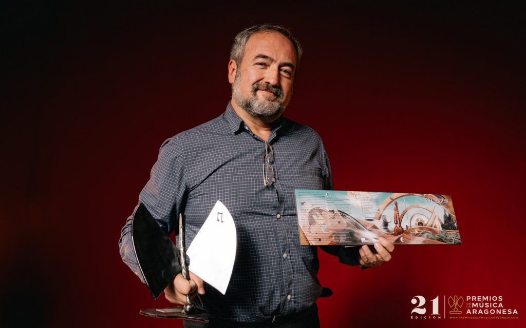 Chusé Prieto (Flip). 21º Premios de la Música Aragonesa. Foto, Jal Lux