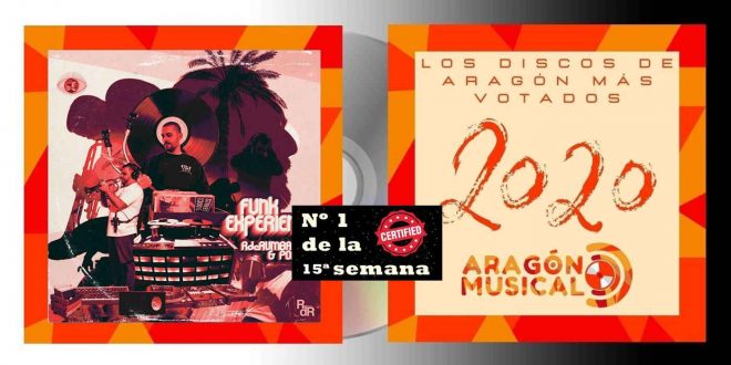 R de Rumba & Porcel encabezan la 25ª semana de votaciones de los discos aragoneses de 2020 con su 'Funk Experiencie'