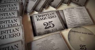 Portada del disco '25 (1996-2021)' de Cristian Baquero