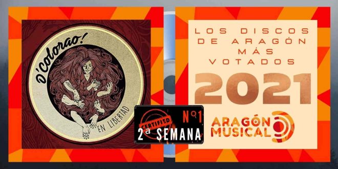 Semana 2ª de votaciones de los discos aragoneses más destacados de 2021