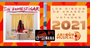 Isabel Marco es número 1 de la lista de discos aragoneses más votados de 2021 en Aragón Musical en la 12ª semana