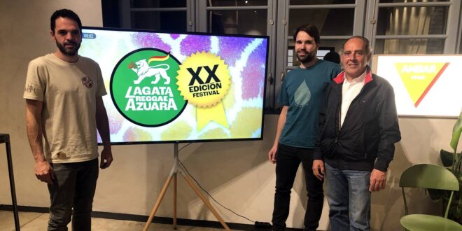 XX Lagata Reggae Azuara: presentada su programación completa